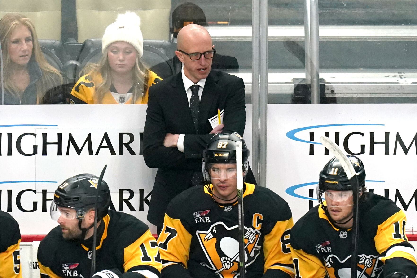 Blues Penguins Hockey